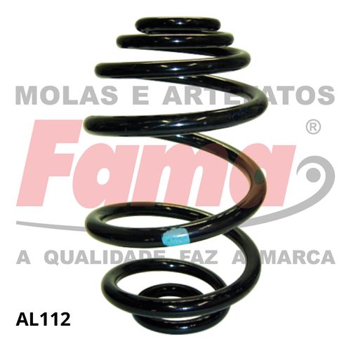 Mola Suspensao Traseira Gm Corsa 02-  MOD.NOVO HATCH / Fama AL112