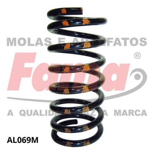 Mola Suspensao Traseira Ford Verona 89-92 C/S/ACD / Fama AL069M