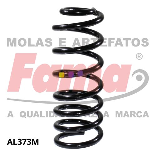 Mola Suspensao Traseira Fiat Uno 10- MOD.NOVO 1.0/1.4 / Fama AL373M