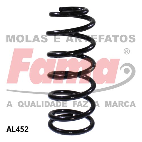 Mola Suspensao Traseira Honda Civic 06-11 NEW / Fama AL452