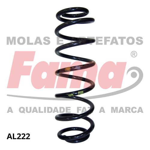 Mola Suspensao Traseira Volkswagen Space Fox 06- / Fama AL222