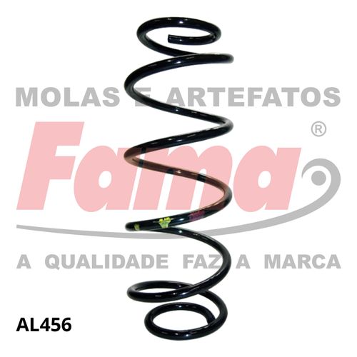 Mola Suspensao Traseira Honda City 09- / Fama AL456