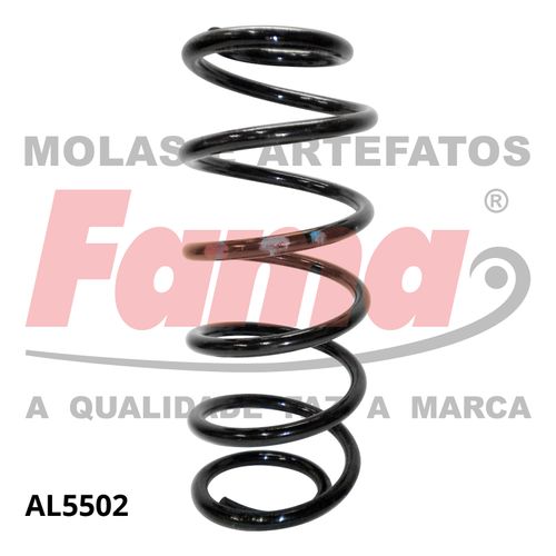Mola Suspensao Traseira Toyota Etios 13-  HATCH/SEDAN / Fama AL5502