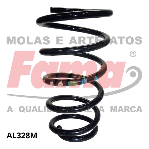 Mola Suspensao Traseira Fiat Palio 96-00 1.5/1.6 8V / Fama AL328M