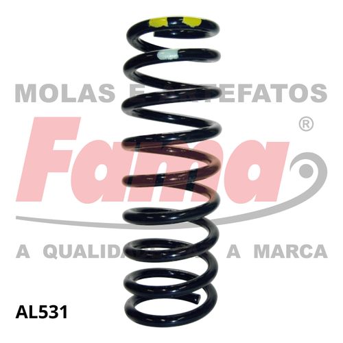 Mola Suspensao Traseira Hyundai I30 09-11 / Fama AL531