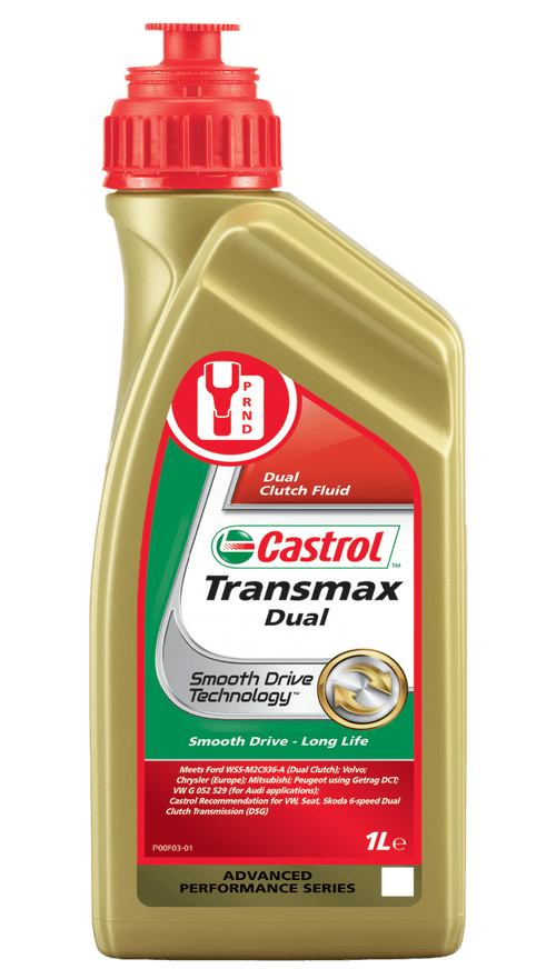 Óleo Castrol Transmax Dual 100% Sintético 75W para Transmissões Semiautomáticas do tipo Dual Clutch (Dupla Embreagem) 1L - Castrol-437279