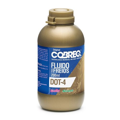 Oleo Freio C/abs 200ml Universal Universal DOT  4 / Hi-tech DOT4  200ML
