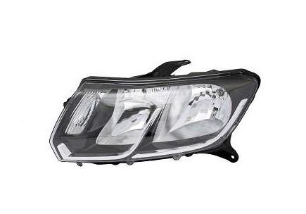 Farol Ld (mascara Negra) (foco Duplo) (h7/h1) Renault Logan 14- / Arteb 160984