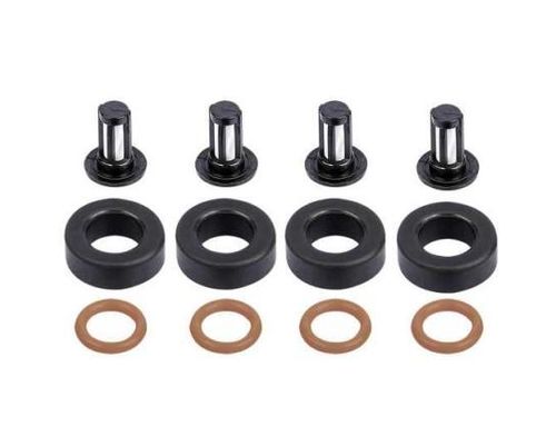 Kit Filtro Bico Injetor (kit 8 Pecas) (4 Filtros) (8 Aneis) Honda Civic 96-00 1.6 8V GAS / Ds 1233