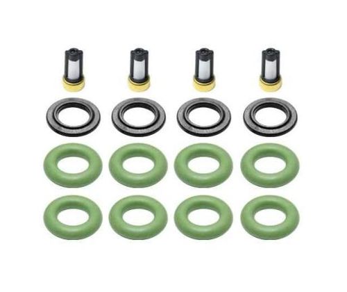 Kit Filtro Bico Injetor (sist Bosch) (4 Filtros0 (12 Aneis) (bico Amarelo) Ford Fiesta 13-16 1.5 16V FLEX / Ds 1249