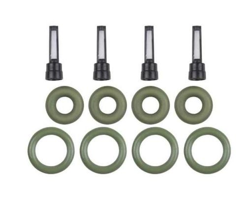 Kit Filtro Bico Injetor (multi Point) (4filtros) (8 Aneis) Gm Corsa 09- 1.0/1.4/1.8 8V FLEX / Ds 1245