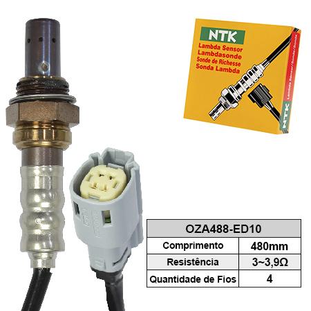 Sonda Lambda (pos) Ford Ecosport 12- 1.6 16V SIGMA / Ntk OZA488D10