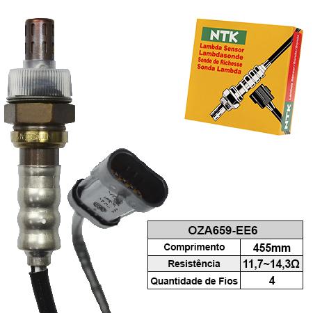 Sonda Lambda (pre) Renault Megane 07- 2.0 16V CC GRAND TOUR SEDAN / Ntk OZA659EE6