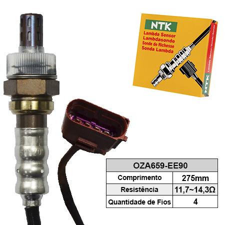 Sonda Lambda (pos) Volkswagen Gol 08- 1.0/1.6 8V G.V/G.VI / Ntk OZA659EE90