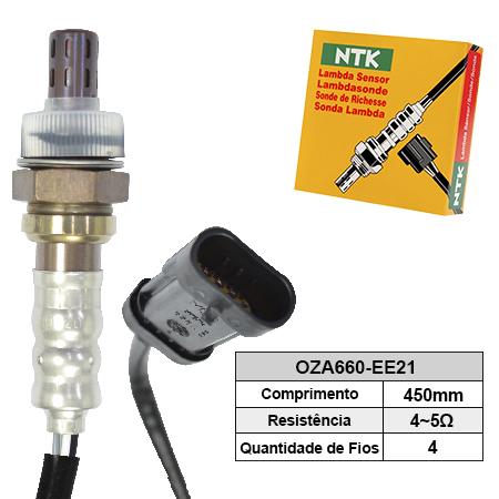 Sonda Lambda (pos) Citroen Xsara 97- 2.0 16V INJ / Ntk OZA659EE21