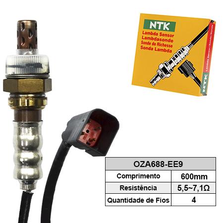 Sonda Lambda (pre) Ford Escort Zetec 96-02  1.8 16V ZETEC / Ntk OZA688EE9