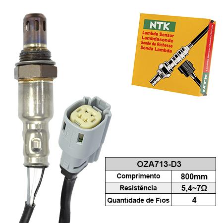Sonda Lambda (pos) Ford Ka 14- 1.0 12 V / Ntk OZA713D3