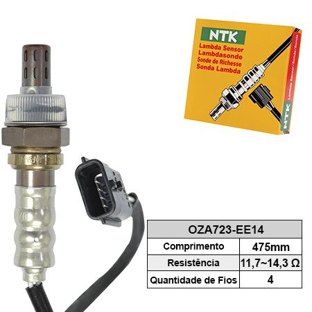 Sonda Lambda (pos) Renault Sandero 08- 1.6 8/16V HI-TORQ/HI-FLEX / Ntk OZA723EE14