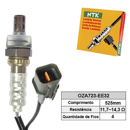 Sonda Lambda (pos) Kia Soul 11- 1.6 16V FLEX / Ntk OZA723EE32