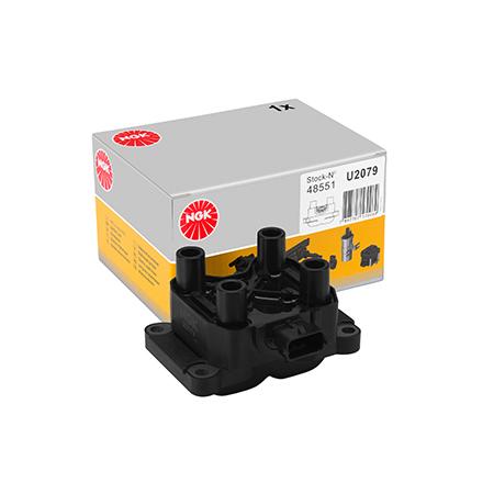 Bobina de Ignição NGK U2079 - Fiat Palio 1.0/1.3/1.4 8/16V Fire (2001+)