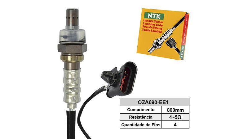 Sonda Lambda (pre) (gas) Fiat Palio 96- 1.0/1.5/1.6 8/16V / Ntk