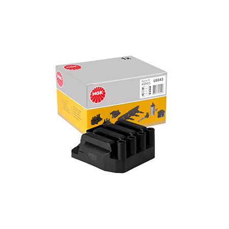 Bobina (ignicao) (4 Pinos) (6 Term) Volkswagen Gol 08-12 1.0/1.6 8V FLEX / Ngk U6043