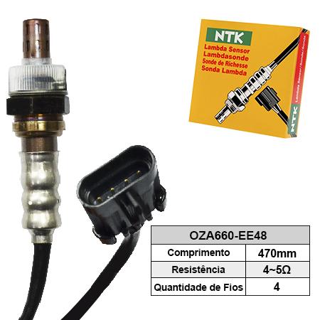 Sonda Lambda (pre) Gm Corsa 06-09 1.0 8V CLASSIC FLEXPOWER / Ntk OZA660EE48
