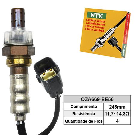 Sonda Lambda (pre) Toyota Corolla 02-07 1.8 16V / Ntk OZA669EE56
