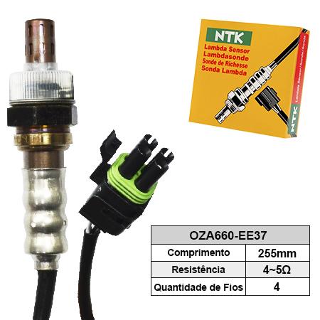 Sonda Lambda (pre) Renault Megane 06- 2.0 8V / Ntk OZA660EE37
