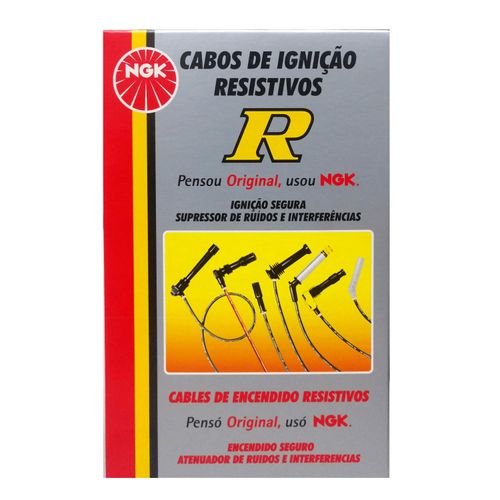 Jogo de Cabos de Vela NGK SCT45 - Fiat Uno 1.6 (92/...)
