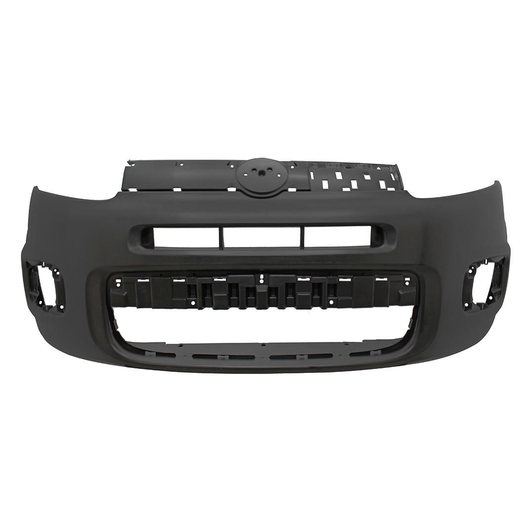 Parachoque Dianteiro (c/milha) (preto Liso) (71832) Fiat Uno 14-17