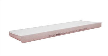 Filtro de ar LA49 - Mahle Metal Leve