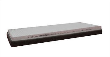 Filtro de ar LA591 - Mahle Metal Leve