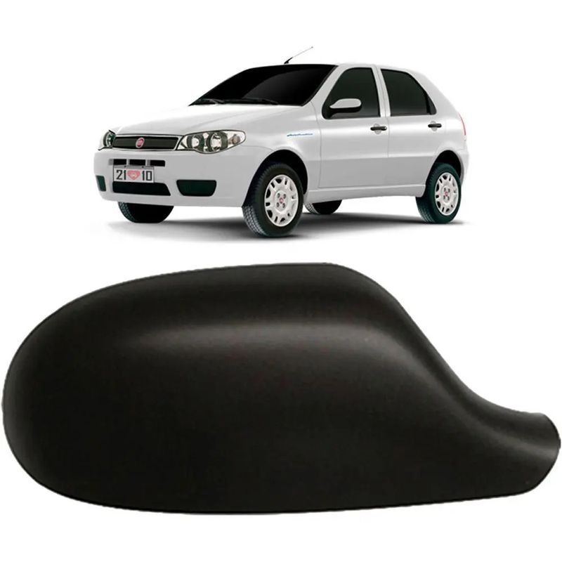 Capa-De-Retrovisor-Palio-04-A-10-Preta-Modelo-Metagal-Ld---BLAWER---Furlan-Auto-Pecas