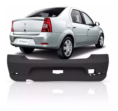 Parachoque Traseiro Logan 2010 2011 12 2013 - Loma Plast