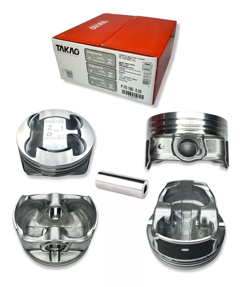 Pistao---PFO16G-050---Takao-Motor---Fiesta