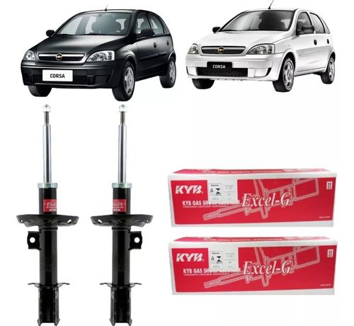 Par de Amortecedor Dianteiro Ld (excel-g Gas) Gm Corsa 02-11 MOD NOVO / KYB 3338030