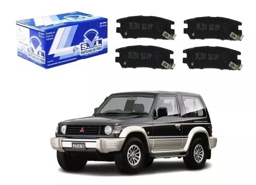 Pastilha Freio Traseira Mitsubishi Pajero 1999 -2000 / SYL1310
