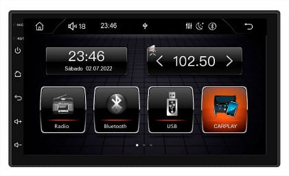 Multimidia  7 Polegadas Usb / Aux / Bluetooth ROADSTAR RS708BR