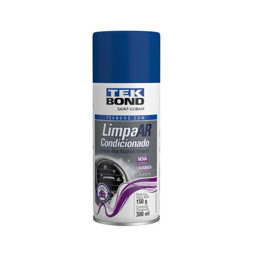 Higienizador Ar Condicionado Lavanda (300 Ml) - Tek Bond LCC0958