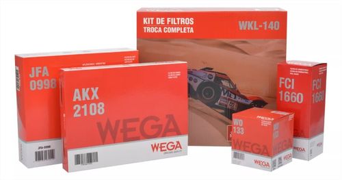 Filtro Kit (troca Completa) Fiat Toro 17-20 2.4 16V / Wega WKL140