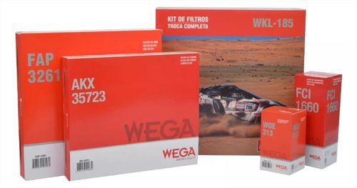 Filtro Kit (troca Completa) Gm Cruze 12-16 1.8 16V / Wega WKL185