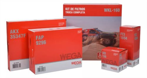 Filtro Kit (troca Completa) Ford Ecosport 13-18 1.6 16V SIGMA / Wega WKL160