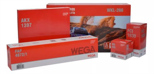 Filtro Kit (troca Completa) Renault Logan 07-13 1.0 16V / Wega WKL266