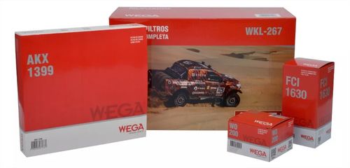 Filtro Kit (troca Completa) Renault Logan 14-17 1.6 8V / Wega WKL267