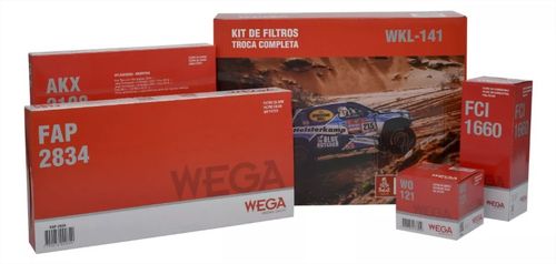 Filtro Kit (troca Completa) Fiat Toro 21- 1.3 16V TURBO / Wega WKL141