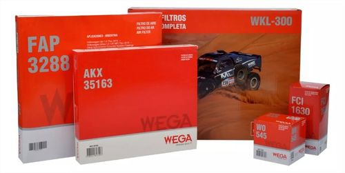 Filtro Kit (troca completa) Gol - WKL300 Wega