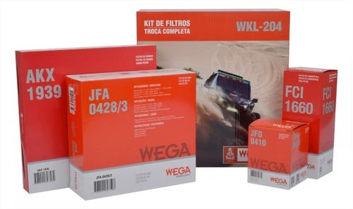 Filtro Kit (troca Completa) Honda City 09-15 1.5 16V / Wega WKL204