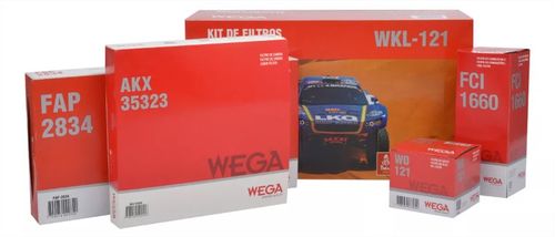 Filtro Kit (troca Completa) Fiat Fastback 22- 1.3 16V TURBO / Wega WKL121