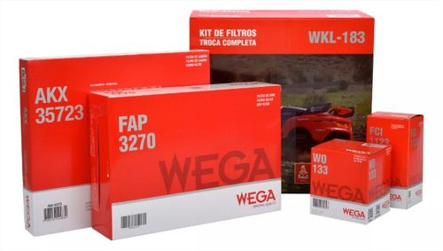 Filtro Kit (troca Completa) Gm Tracker 16-19 1.4 16V TURBO / Wega WKL183